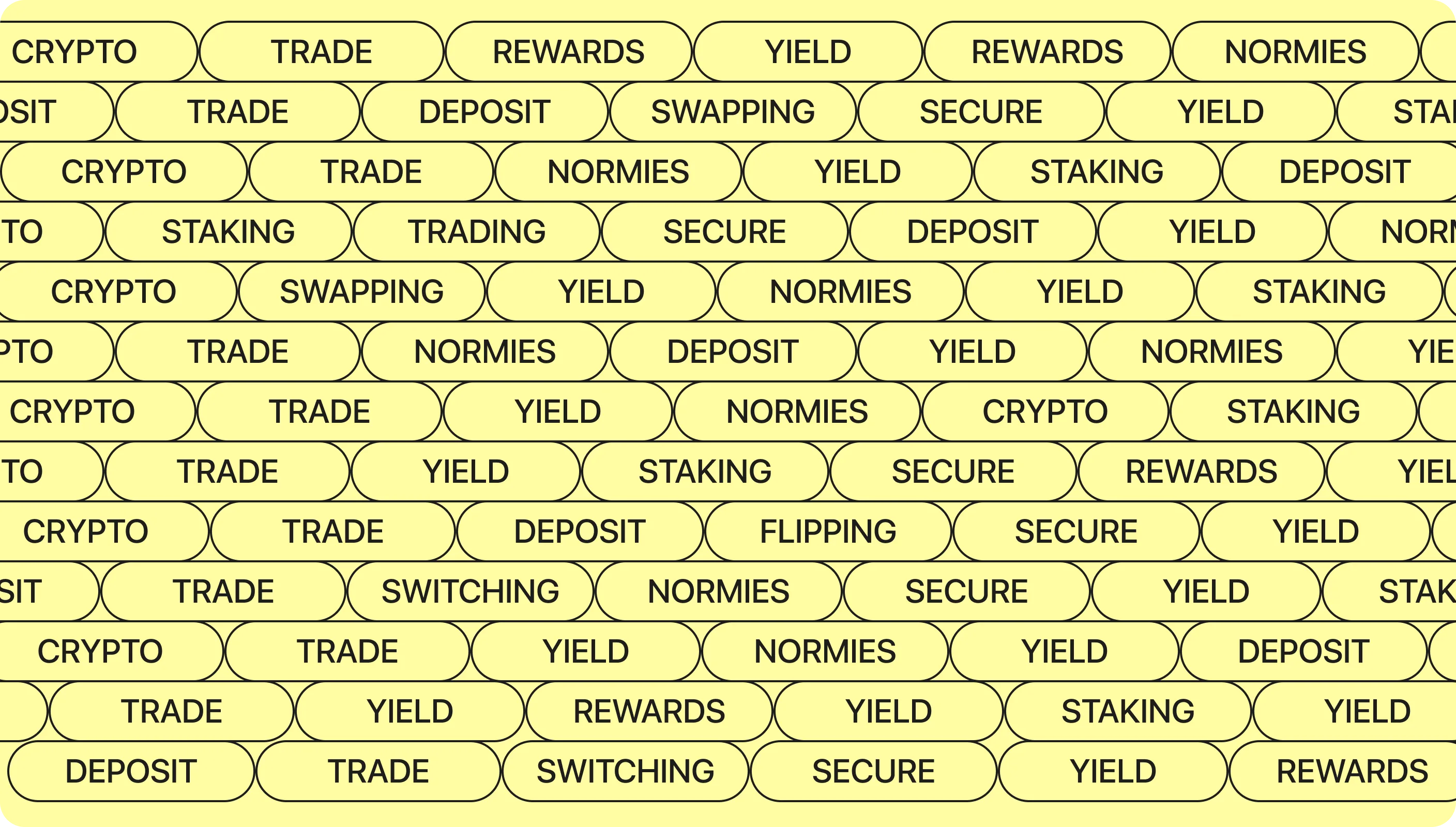Normies crypto staking and trading animation showing portfolio growth